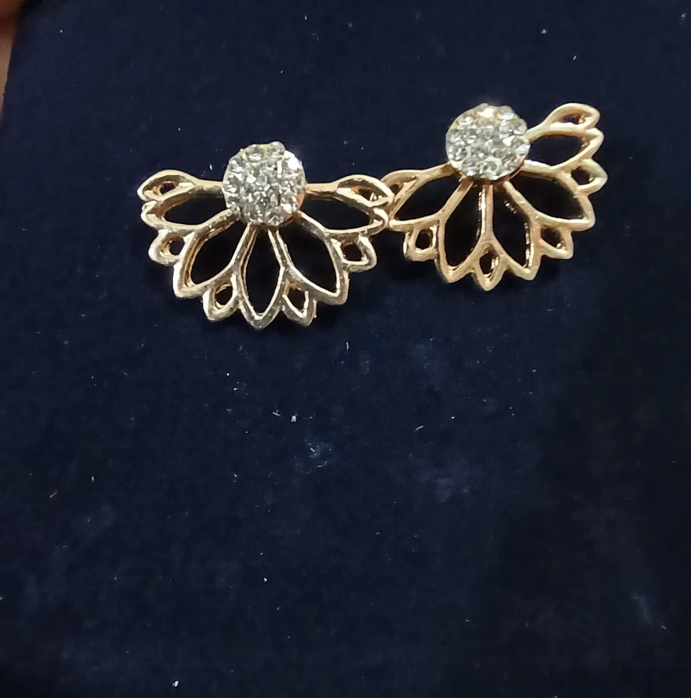 Studded two way earrings - Picture 7 of 7